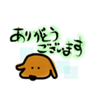 わんこスタンプ・ダックス普段使い（個別スタンプ：19）