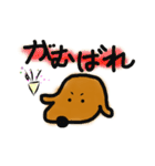 わんこスタンプ・ダックス普段使い（個別スタンプ：20）