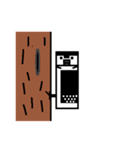 角バード（個別スタンプ：7）