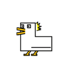 角バード（個別スタンプ：9）