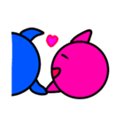 オリジナルキャラ、ポロンのスタンプです。（個別スタンプ：27）