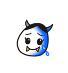 可愛すぎる能面キャラクター！はんにゃん（個別スタンプ：19）