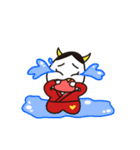 可愛すぎる能面キャラクター！はんにゃん（個別スタンプ：20）
