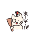冬に使えるネコスタンプ（個別スタンプ：14）