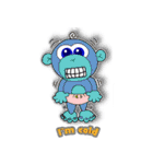 GenkiEnglish Baby Monkey Family（個別スタンプ：7）