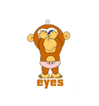 GenkiEnglish Baby Monkey Family（個別スタンプ：11）
