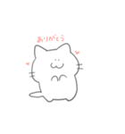 ぶす猫（個別スタンプ：3）