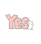 ぶす猫（個別スタンプ：8）