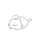 ぶす猫（個別スタンプ：34）