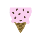 Pastel Ice Cream Buffet（個別スタンプ：24）