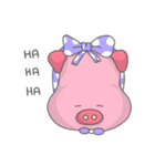 Piggy (Brown Bear and Piggy)（個別スタンプ：10）