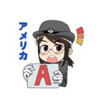 トレインガール三鷹さん（個別スタンプ：10）