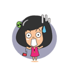 Akemi and Little alien（個別スタンプ：9）