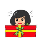 Akemi and Little alien（個別スタンプ：18）