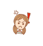 Alin : I don't know（個別スタンプ：4）