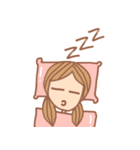 Alin : I don't know（個別スタンプ：39）