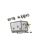 square face！！（個別スタンプ：7）