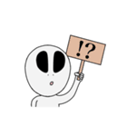 宇宙人さんナノダ。（個別スタンプ：21）