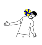 Volleyball Daily（個別スタンプ：8）