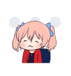 楽しい桃箱ちゃんスタンプ（個別スタンプ：17）