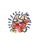 Yuka the Red Dragon（個別スタンプ：3）