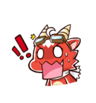 Yuka the Red Dragon（個別スタンプ：4）