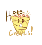 Food Puns: Dairy Conversation（個別スタンプ：3）
