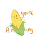 Food Puns: Dairy Conversation（個別スタンプ：22）