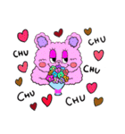 ふわふわもっくん（個別スタンプ：2）