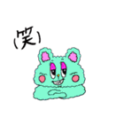 ふわふわもっくん（個別スタンプ：30）