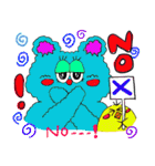 ふわふわもっくん（個別スタンプ：35）