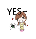 The devastated girl who hates coriander（個別スタンプ：20）