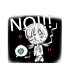 The devastated girl who hates coriander（個別スタンプ：21）