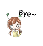 The devastated girl who hates coriander（個別スタンプ：40）