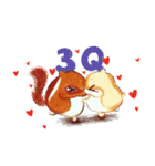 Three cute rodents are good friends（個別スタンプ：11）