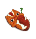 Three cute rodents are good friends（個別スタンプ：13）