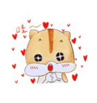 Three cute rodents are good friends（個別スタンプ：19）