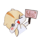 Three cute rodents are good friends（個別スタンプ：28）