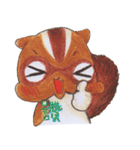 Three cute rodents are good friends（個別スタンプ：33）