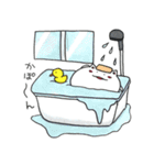 まるくてしろいねこ（個別スタンプ：28）