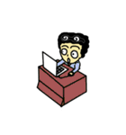 RollGlasses（個別スタンプ：18）