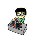 RollGlasses（個別スタンプ：19）
