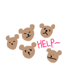 茶色な、くまさん◎（個別スタンプ：30）