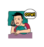 Si Ngaco（個別スタンプ：18）