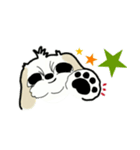 Happy cute shih tzu dog（個別スタンプ：15）