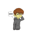 Jaden The Cool Boy（個別スタンプ：6）