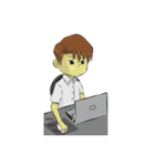 Jaden The Cool Boy（個別スタンプ：21）