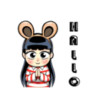Lulu : Cute Behaviors（個別スタンプ：1）