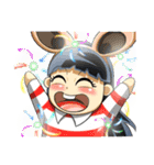 Lulu : Cute Behaviors（個別スタンプ：3）