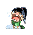 Lulu : Cute Behaviors（個別スタンプ：17）